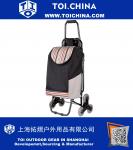 Climbing Rolling Shopping Multipurpose Laundry Utility Cart with Seat